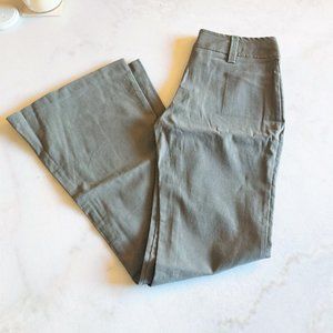 Garage Olive Boot Cut Pants